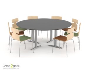 Switch mødebord - 8 personer - Ø 180 cm
