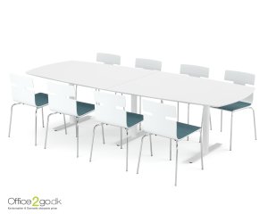 InLine mødebord - 8-10 personer - 280 cm.